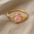 Udsøgt Halo Statement-ring