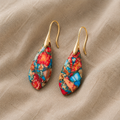 Vibrante Boho Dangle Øreringe
